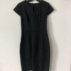 Banana Republic Short Sleeve Black Dress